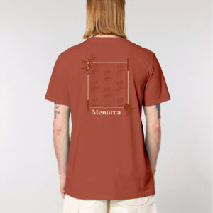 Camiseta unisex - Bordado nube fins al cel - Caballo marco - color Rojo| Granate - 36